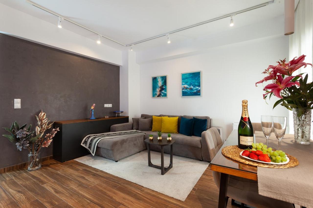 Seaside Apartment By Flisvos Marina Atény Exteriér fotografie